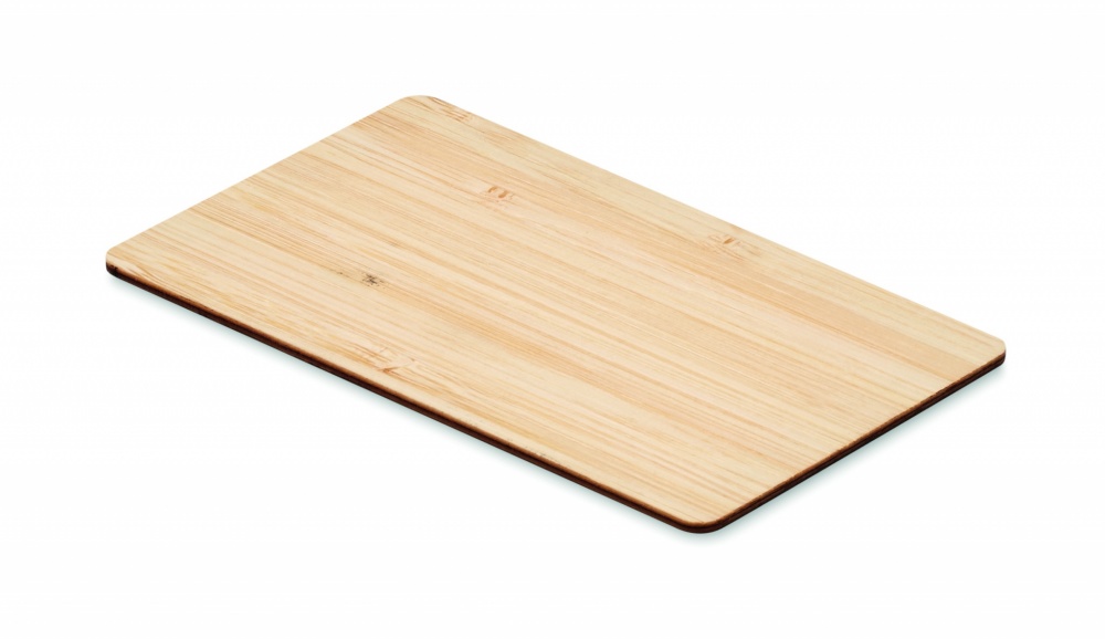 Logotrade promotional merchandise image of: RFID card in bamboo material