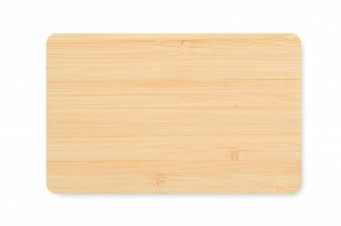 Logo trade promotional merchandise picture of: RFID card in bamboo material