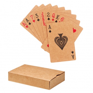 Logotrade promotional item picture of: Recycled paper playing cards