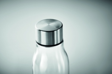 Logo trade business gifts image of: Glass drinking bottle 500 ml