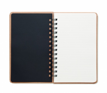 Logo trade business gifts image of: A5 Pine tree GROWNOTEBOOK™