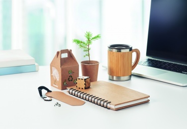 Logotrade advertising product image of: A5 Pine tree GROWNOTEBOOK™