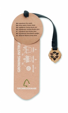 Logo trade promotional products image of: Pine tree bookmark