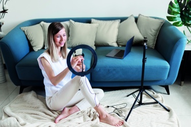 Logotrade advertising product picture of: 26 cm LED ring light set