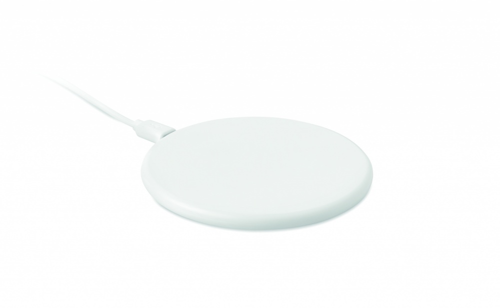 Logo trade promotional giveaways image of: ABS wireless charger 10W