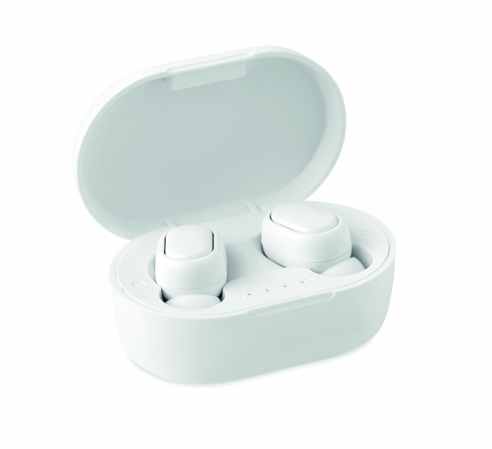 Logotrade promotional gift picture of: Recycled ABS TWS earbuds