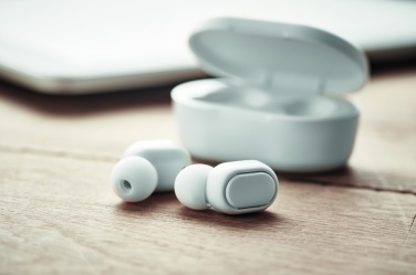 Logotrade promotional giveaway picture of: Recycled ABS TWS earbuds