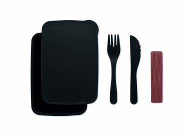 Logotrade advertising products photo of: Lunch box with cutlery