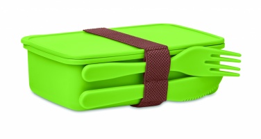 Logo trade promotional products picture of: Lunch box with cutlery