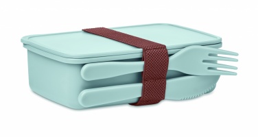 Logo trade corporate gifts picture of: Lunch box with cutlery
