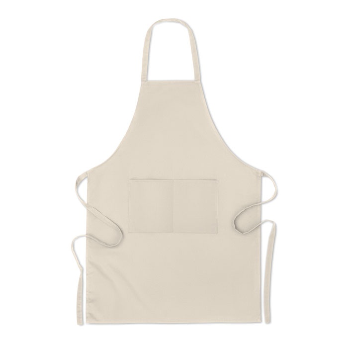 Logo trade promotional merchandise image of: Organic cotton apron 200 gr/m²