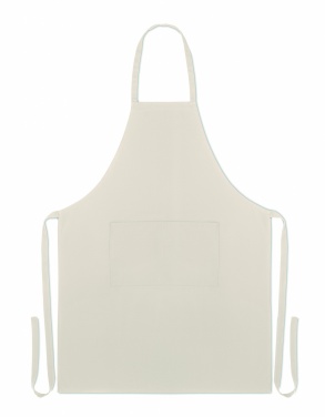 Logo trade promotional giveaways image of: Organic cotton apron 200 gr/m²