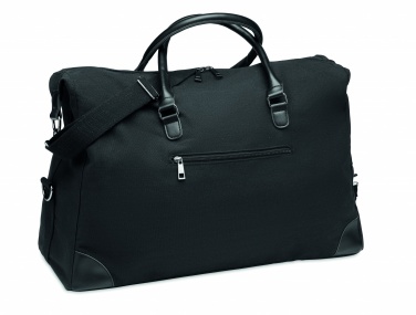 Logo trade promotional giveaways image of: Weekend bag in canvas 340gr/m²