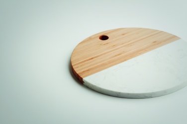 Logotrade promotional gifts photo of: Marble/ bamboo serving board