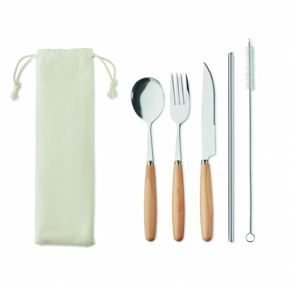 Logotrade business gifts photo of: Cutlery set stainless steel
