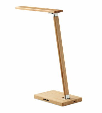 Logotrade promotional item picture of: Desktop light and charger 10W