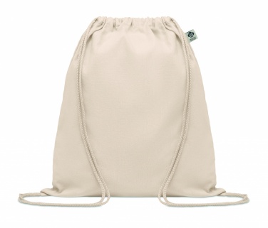 Logotrade promotional giveaways photo of: Organic cotton drawstring bag