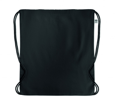 Logotrade promotional gift image of: Organic cotton drawstring bag