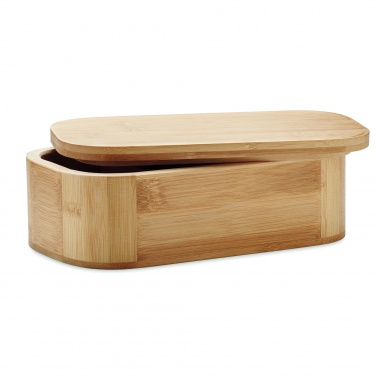 Logo trade promotional merchandise picture of: Bamboo lunch box 1000ml LADEN LARGE
