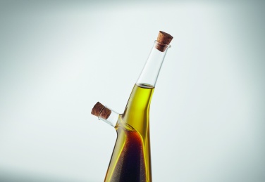Logo trade promotional items picture of: Glass oil and vinegar bottle