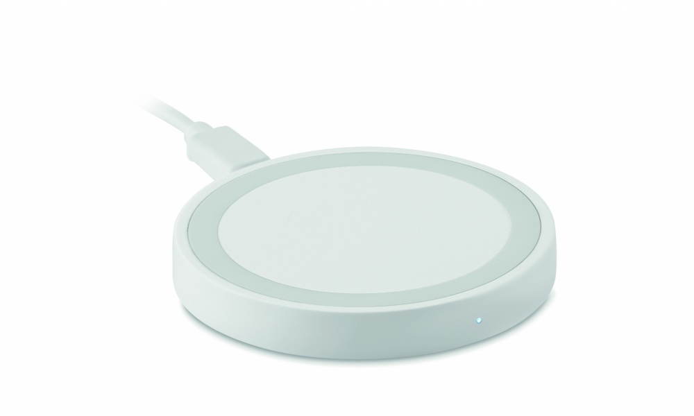 Logo trade promotional items image of: Small wireless charger 15W