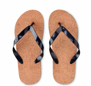 Logotrade promotional item picture of: Cork beach slippers M