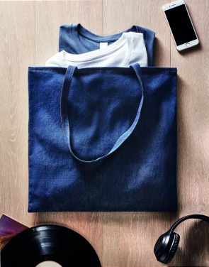 Logotrade promotional items photo of: Recycled denim shopping bag