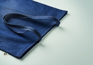 Logotrade corporate gift image of: Recycled denim shopping bag