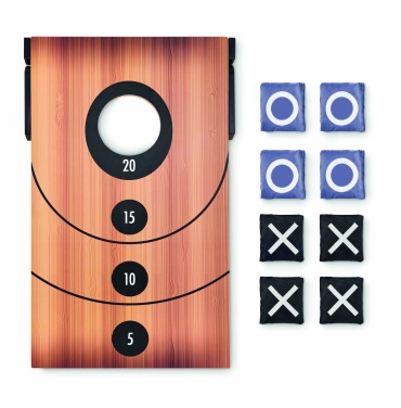 Logotrade promotional product image of: Double sided MDF game set