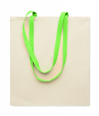 Logo trade promotional gifts image of: 140 gr/m² Cotton shopping bag