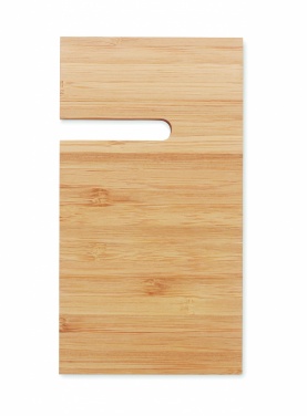 Logotrade promotional products photo of: Bamboo desk phone stand