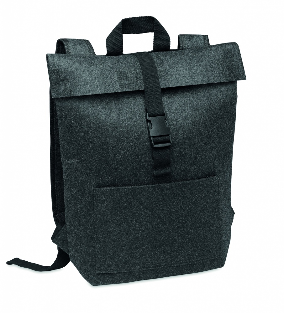 Logo trade promotional items picture of: RPET felt backpack