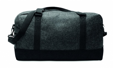 Logotrade promotional giveaway image of: RPET felt weekend bag