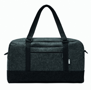 Logo trade promotional merchandise picture of: RPET felt weekend bag