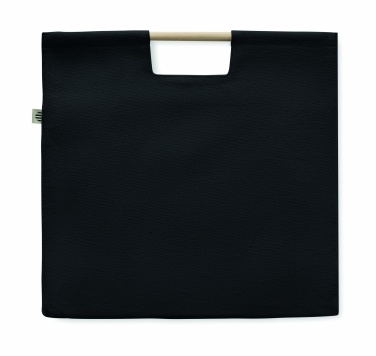 Logo trade promotional giveaway photo of: Organic shopping canvas bag