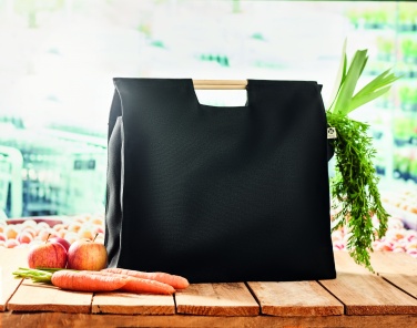 Logotrade promotional gift picture of: Organic shopping canvas bag