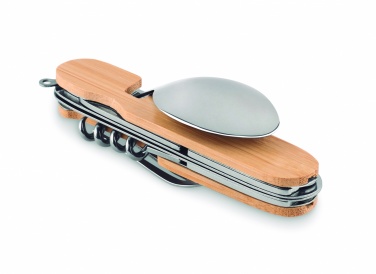 Logo trade promotional items image of: Multifunction cutlery set
