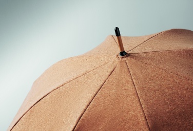 Logo trade promotional gifts picture of: 25 inch cork umbrella