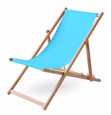 Logotrade corporate gift picture of: Beach chair in wood
