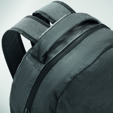 Logo trade promotional merchandise image of: 600D RPET 2 tone backpack