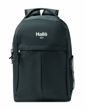 Logo trade promotional items picture of: 600D RPET 2 tone backpack
