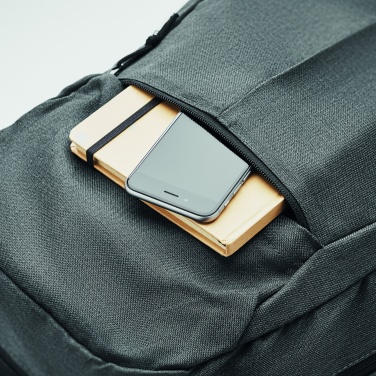 Logotrade corporate gift picture of: 600D RPET 2 tone backpack