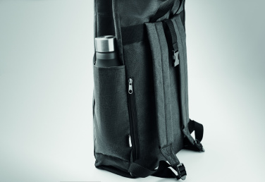 Logo trade advertising product photo of: 600D RPET 2 tone backpack