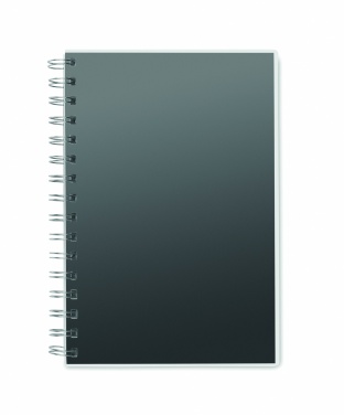 Logotrade promotional giveaway picture of: A5 RPET notebook recycled lined