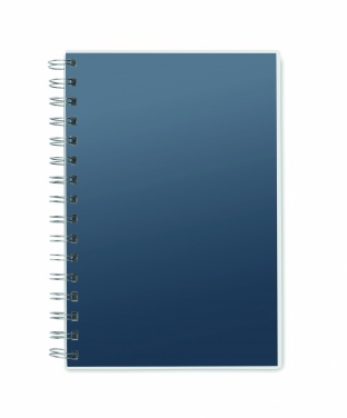 Logotrade promotional item image of: A5 RPET notebook recycled lined