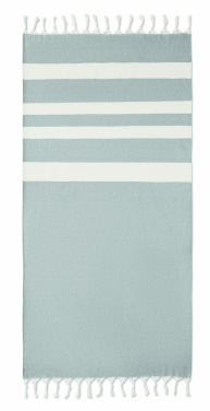 Logo trade promotional gifts picture of: Hamman towel blanket 140 gr/m²
