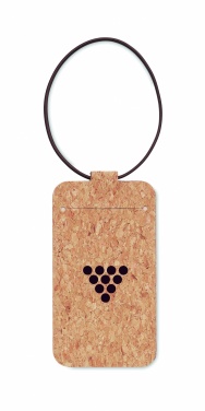 Logotrade promotional items photo of: Cork luggage tag