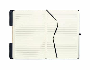 Logo trade advertising products image of: A5 RPET notebook 80 lined