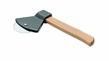 Logo trade corporate gifts picture of: Pizza cutter bamboo handle