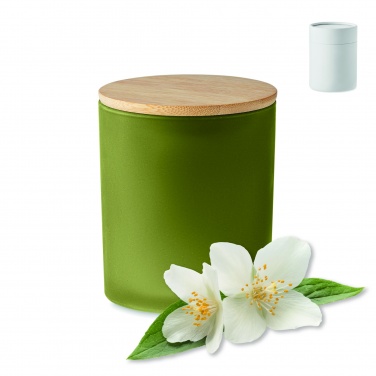 Logo trade corporate gifts image of: Plant based wax candle 280 gr